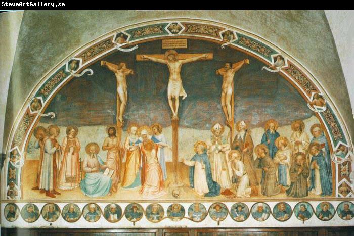 Fra Angelico Crucifixion and Saints